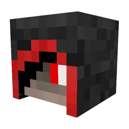 Feuerjaeger17 Minecraft avatar head, 3D render