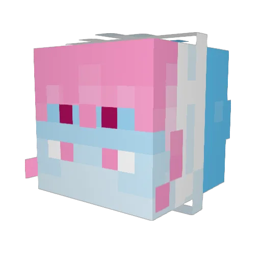 Fever_Mentality Minecraft avatar head, 3D render