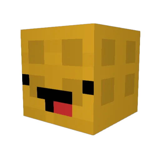 FeverishJelking Minecraft avatar head, 3D render