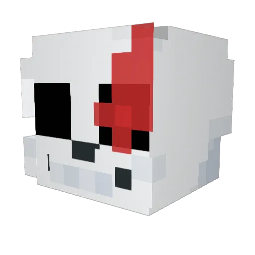 FewCoast668114 Minecraft avatar head, 3D render