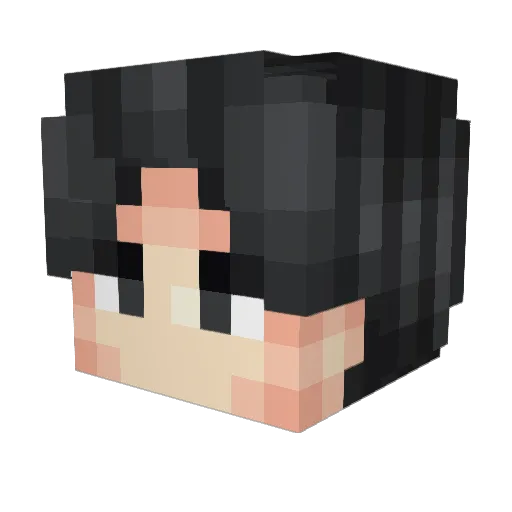 FewZy99 Minecraft avatar head, 3D render