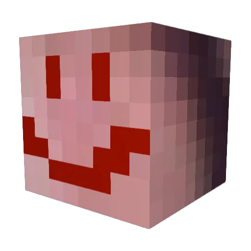 Fexel123 Minecraft avatar head, 3D render