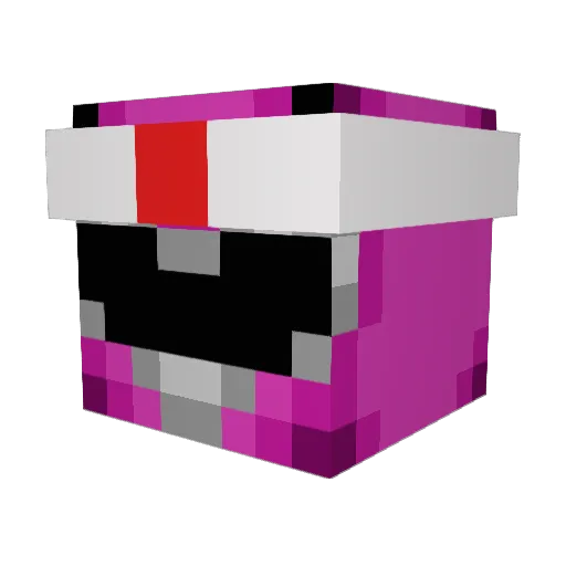 Fexxer11 Minecraft avatar head, 3D render