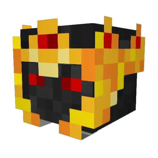 Feykz Minecraft avatar head, 3D render