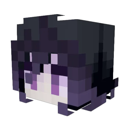 Feyzitos Minecraft avatar head, 3D render