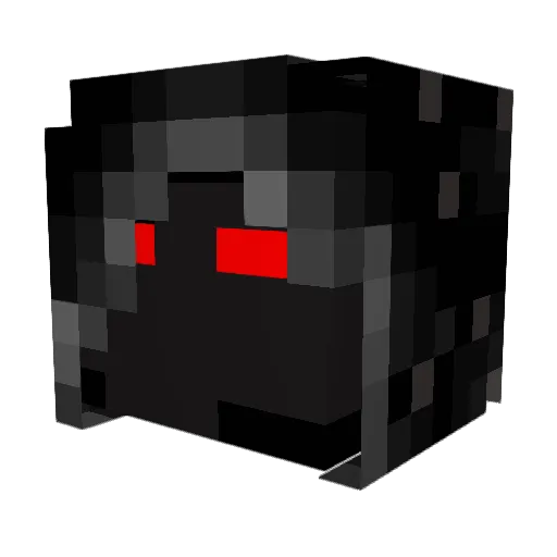 FhErock Minecraft avatar head, 3D render