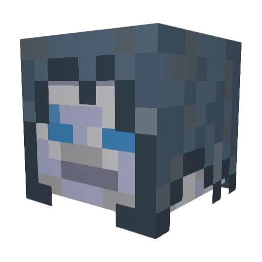 FhanTastik Minecraft avatar head, 3D render