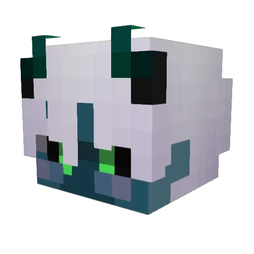 FiLKoNd Minecraft avatar head, 3D render