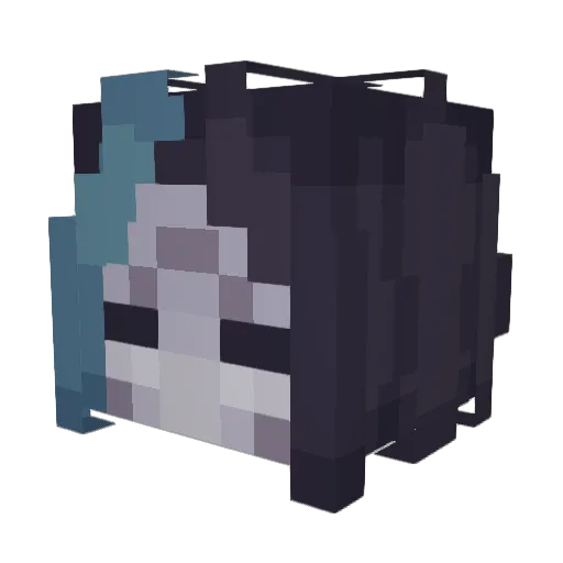 FiVE915 Minecraft avatar head, 3D render