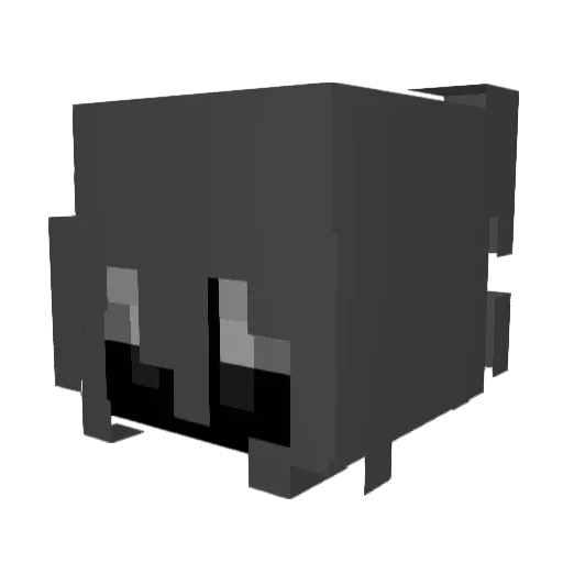 Fiammtogitsprawa Minecraft avatar head, 3D render