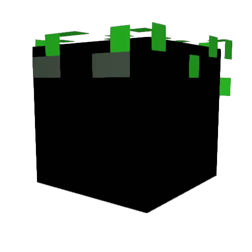 FibonacciTater Minecraft avatar head, 3D render