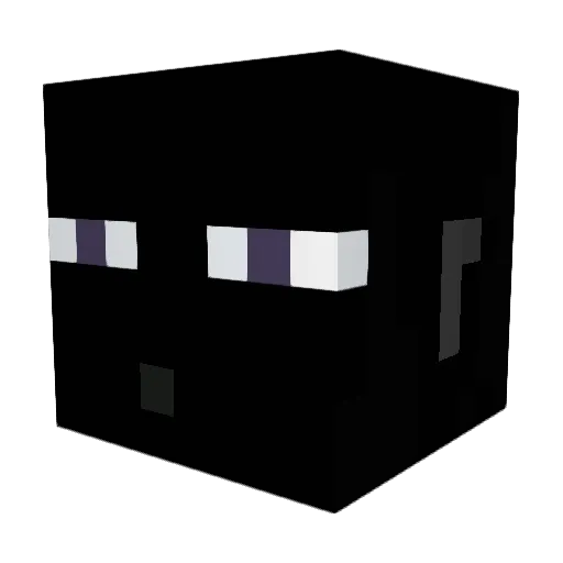 FicTiioN_ Minecraft avatar head, 3D render