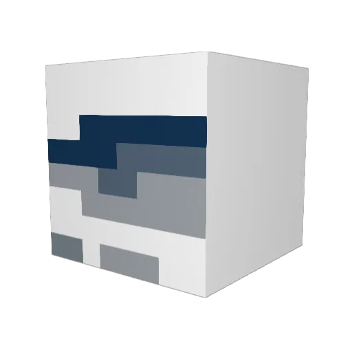 FiddlesPiddles Minecraft avatar head, 3D render