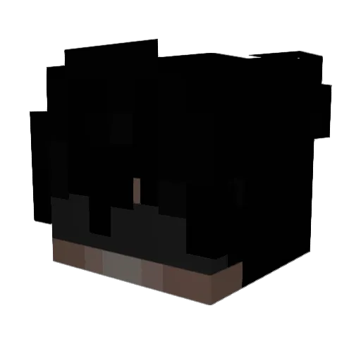 FiendRex Minecraft avatar head, 3D render