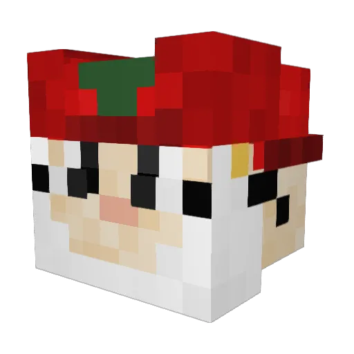 FiepGamer Minecraft avatar head, 3D render