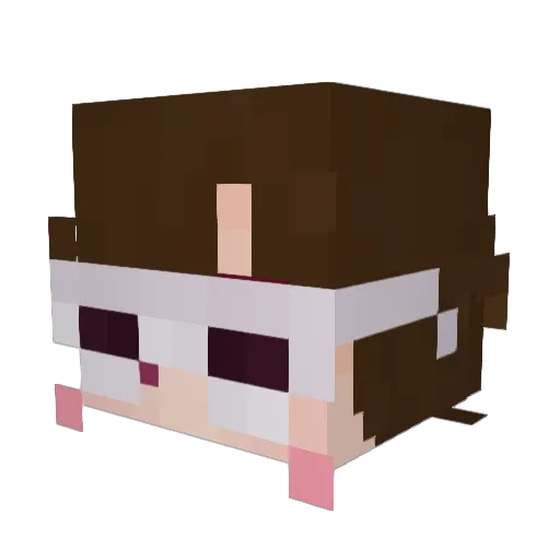 Fier_Ce Minecraft avatar head, 3D render