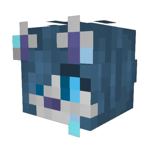Fierce_Tigeress Minecraft avatar head, 3D render