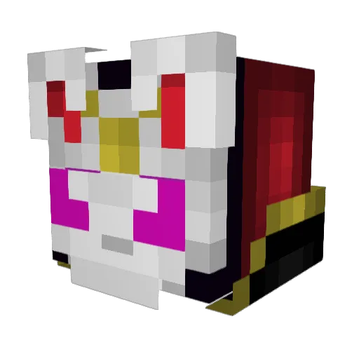 FiercestGecko Minecraft avatar head, 3D render