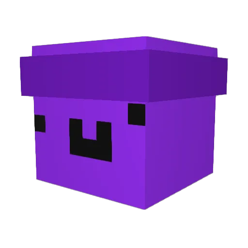 FieryAura Minecraft avatar head, 3D render