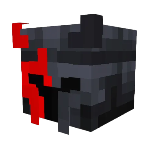 FiezzoXIV Minecraft avatar head, 3D render