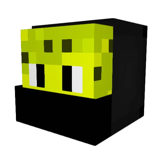 FifesWaboFake Minecraft avatar head, 3D render