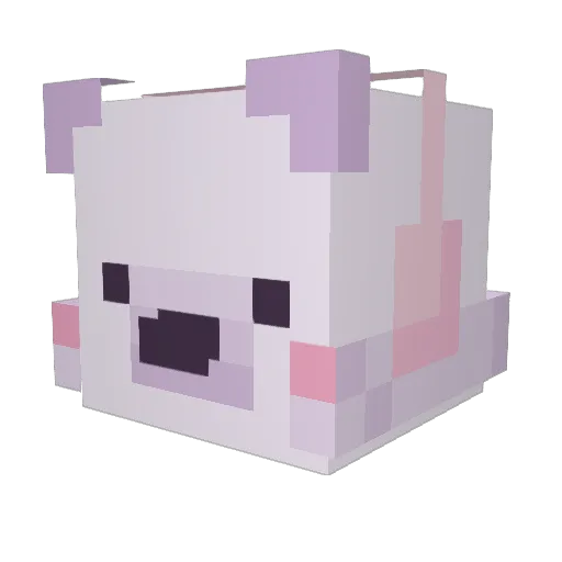 Fifi_TheFirst Minecraft avatar head, 3D render