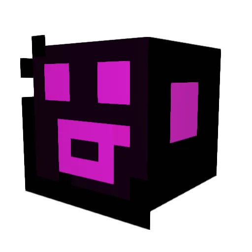 Fifilipx Minecraft avatar head, 3D render