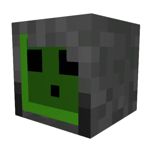 Fifoumdr Minecraft avatar head, 3D render