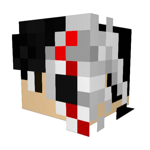 FiggyMinecraft Minecraft avatar head, 3D render