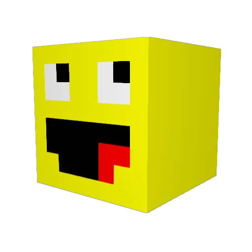 Fighting_Walrus Minecraft avatar head, 3D render