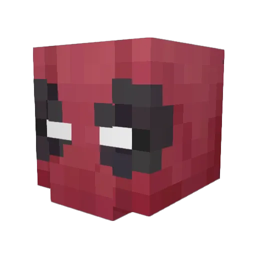 Figjam22 Minecraft avatar head, 3D render