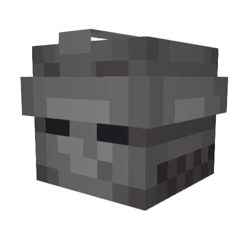 Figpub Minecraft avatar head, 3D render