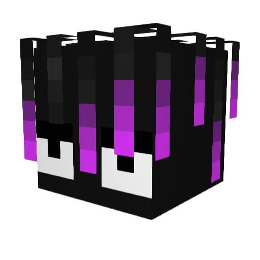 Figurante Minecraft avatar head, 3D render