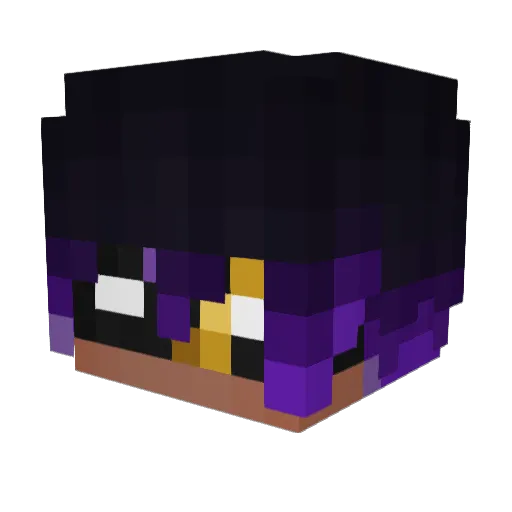 Fiir3Strayk Minecraft avatar head, 3D render
