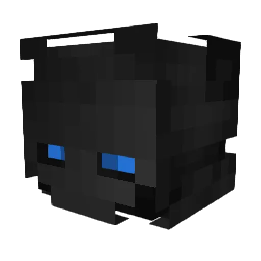 Filbey Minecraft avatar head, 3D render