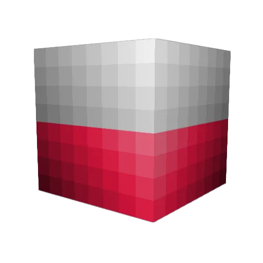 FiliPL555 Minecraft avatar head, 3D render