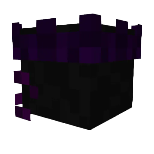 FilidenD Minecraft avatar head, 3D render
