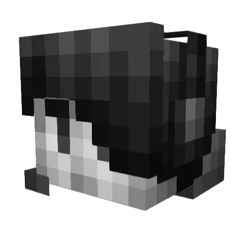 Filingcabnet Minecraft avatar head, 3D render