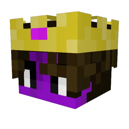 FilipO34 Minecraft avatar head, 3D render