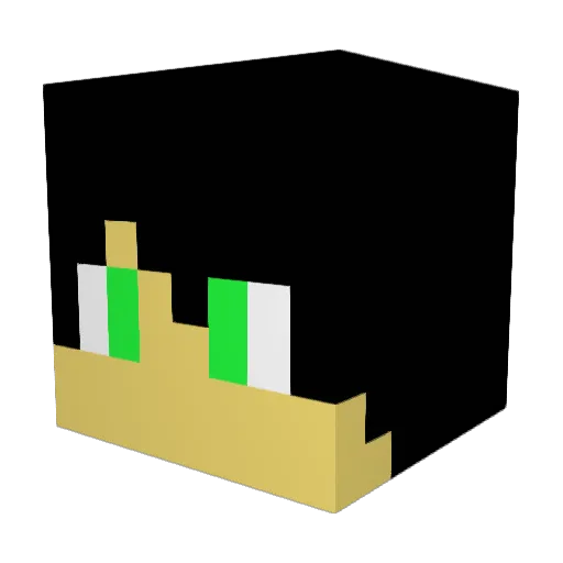 Filip_87 Minecraft avatar head, 3D render