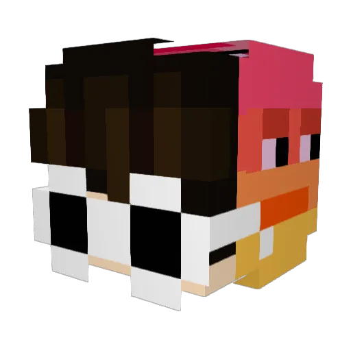 Filip_Ba Minecraft avatar head, 3D render