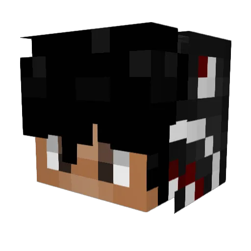 Filipcz2102 Minecraft avatar head, 3D render