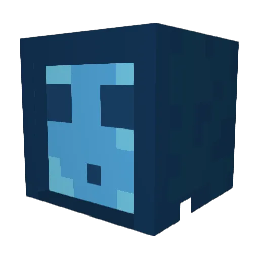 FilipekM2013 Minecraft avatar head, 3D render