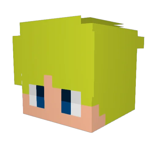 FilipinhoGames0 Minecraft avatar head, 3D render