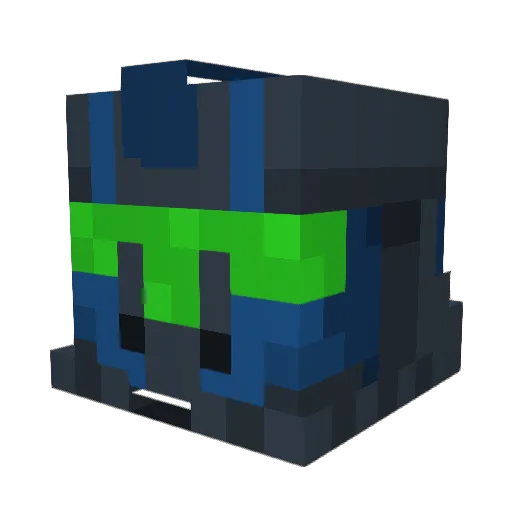 FilipinoMan24 Minecraft avatar head, 3D render