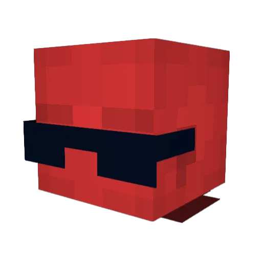 Filipo0011 Minecraft avatar head, 3D render