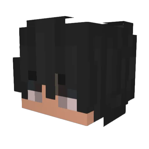 Filipperto Minecraft avatar head, 3D render