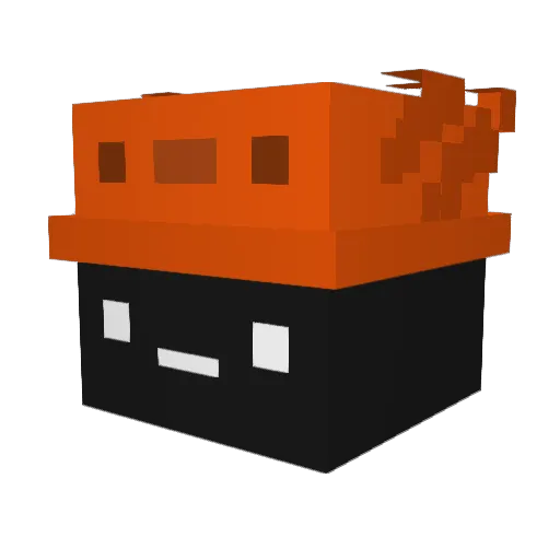 Filix467 Minecraft avatar head, 3D render