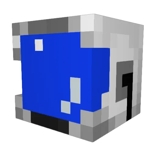 Filmify Minecraft avatar head, 3D render