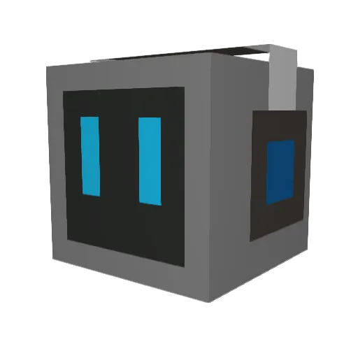 Filo0322 Minecraft avatar head, 3D render